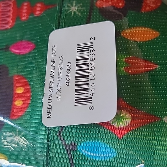 Harveys Disney's Mickey Christmas Medium Streamline Tote - Picture 5 of 10